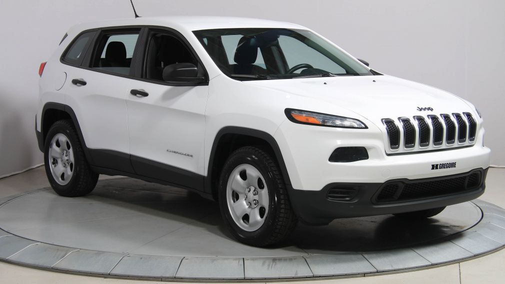 2014 Jeep Cherokee SPORT 4X4 SELEC-TERRAIN A/C BLUETOOTH #0