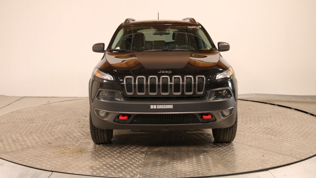 2015 Jeep Cherokee TRAILHAWK V6 AWD NAVIGATION MAGS CAMÉRA DE RECUL #1