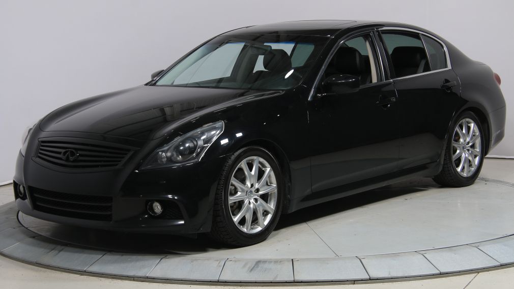 2012 Infiniti G37 X SPORT AWD AUTO A/C CUIR TOIT MAGS BLUETHOOT CAMÉ #3