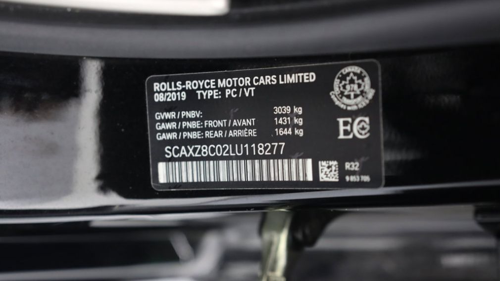 2020 Rolls Royce Dawn Black Badge #43