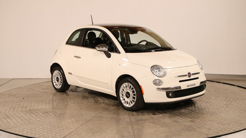 2014 Fiat 500 LOUNGE AUTO A/C CUIR TOIT MAGS #0