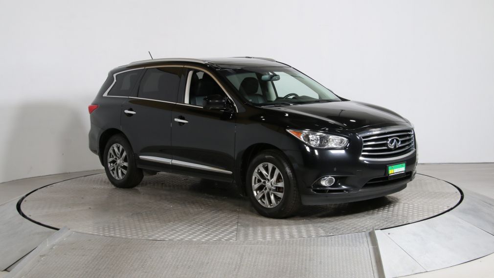 2013 Infiniti JX35 AWD CUIR TOIT MAGS BLUETOOTH 7PASSAGERS #0