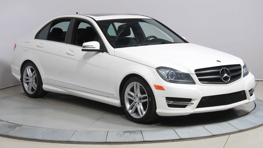 2014 Mercedes Benz C300 4MATIC A/C TOIT CUIR MAGS #0