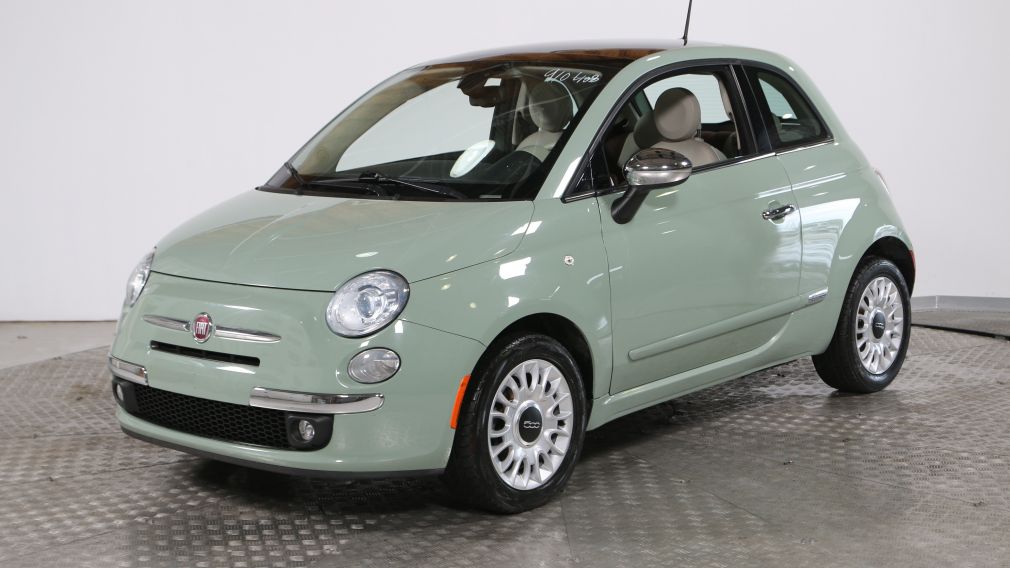 2013 Fiat 500 LOUNGE AUTO A/C CUIR TOIT MAGS BLUETHOOT #2