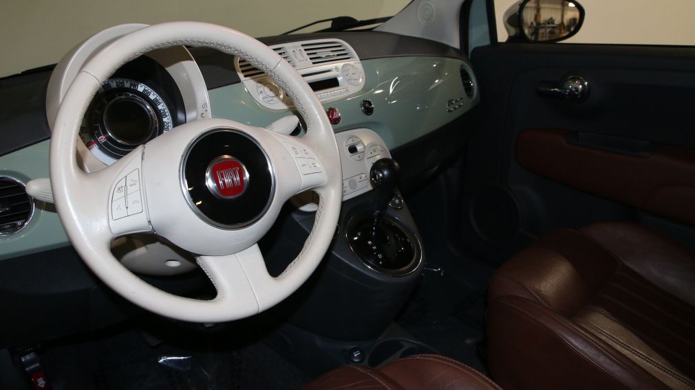 2013 Fiat 500 LOUNGE AUTO A/C CUIR TOIT MAGS BLUETHOOT #8