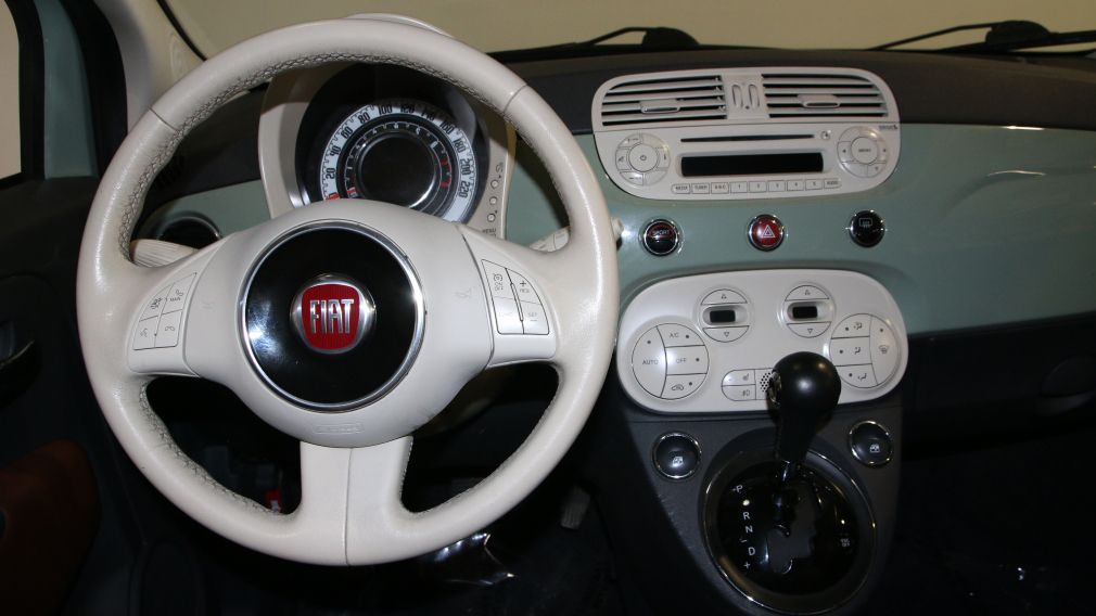 2013 Fiat 500 LOUNGE AUTO A/C CUIR TOIT MAGS BLUETHOOT #12
