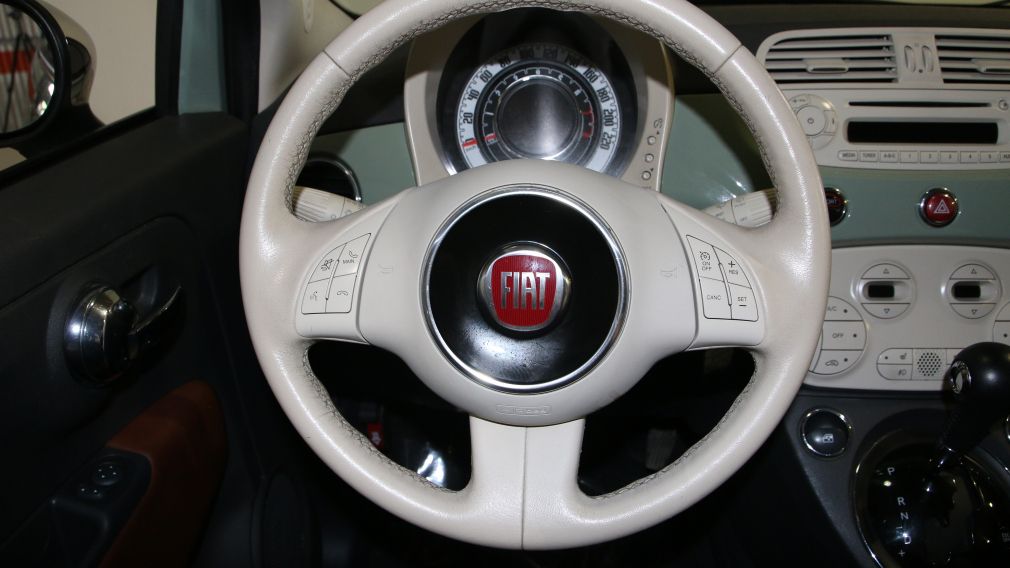 2013 Fiat 500 LOUNGE AUTO A/C CUIR TOIT MAGS BLUETHOOT #13