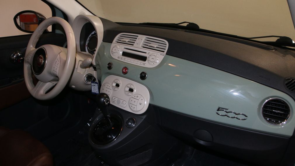 2013 Fiat 500 LOUNGE AUTO A/C CUIR TOIT MAGS BLUETHOOT #21