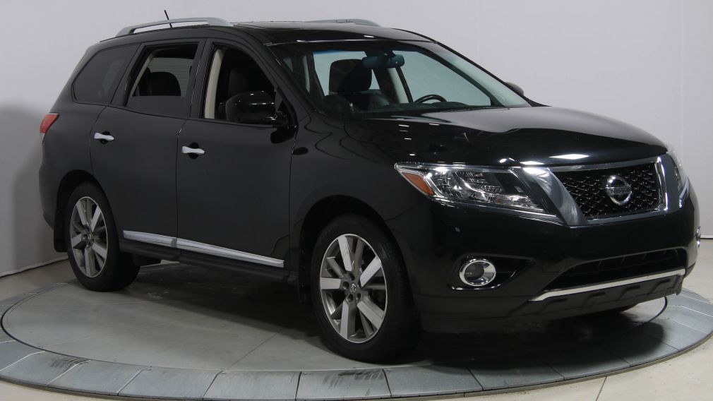 2014 Nissan Pathfinder PLATINUM AWD TOIT OUVRANT DOUBLE BLUETOOTH #0