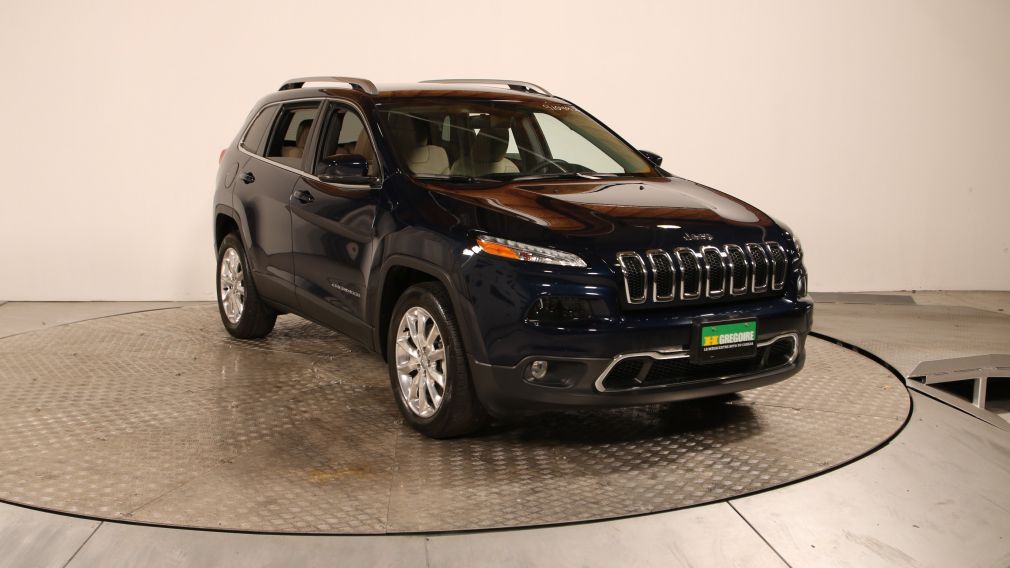 2016 Jeep Cherokee Limited GR ELECT CUIR MAGS BLUETOOTH CAM RECUL #0