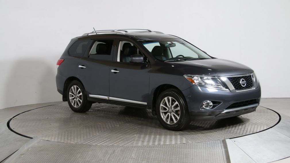 2013 Nissan Pathfinder SL 4WD CUIR TOIT MAGS BLUETOOTH CAM.RECUL 7PASSAGE #0