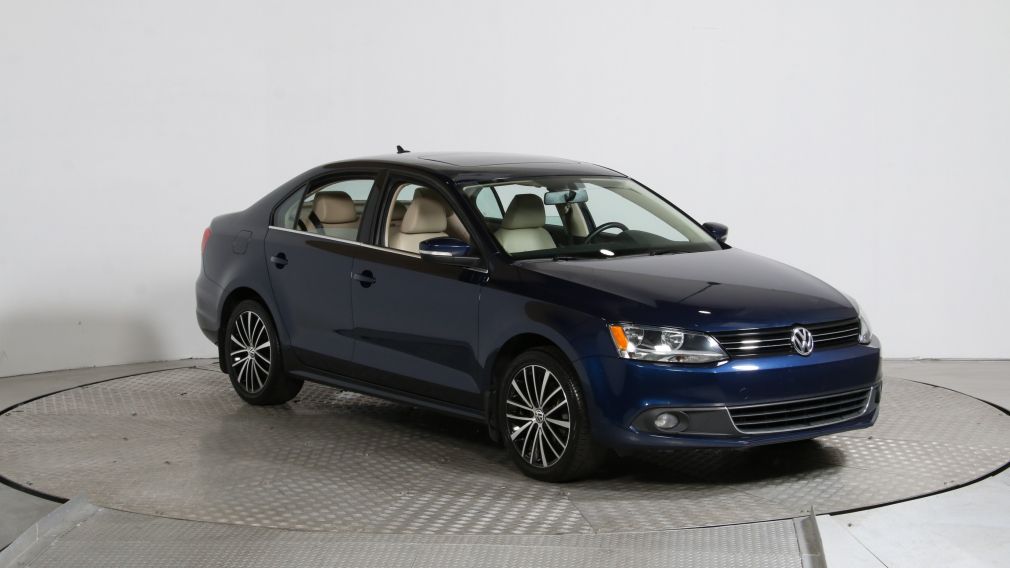 2014 Volkswagen Jetta Highline AUTO CUIR TOIT MAGS BLUETOOTH #0