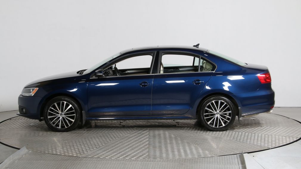 2014 Volkswagen Jetta Highline AUTO CUIR TOIT MAGS BLUETOOTH #3