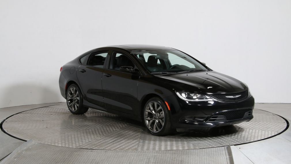 2016 Chrysler 200 S A/C GR ELECT CUIR TOIT MAGS BLUETHOOT #0