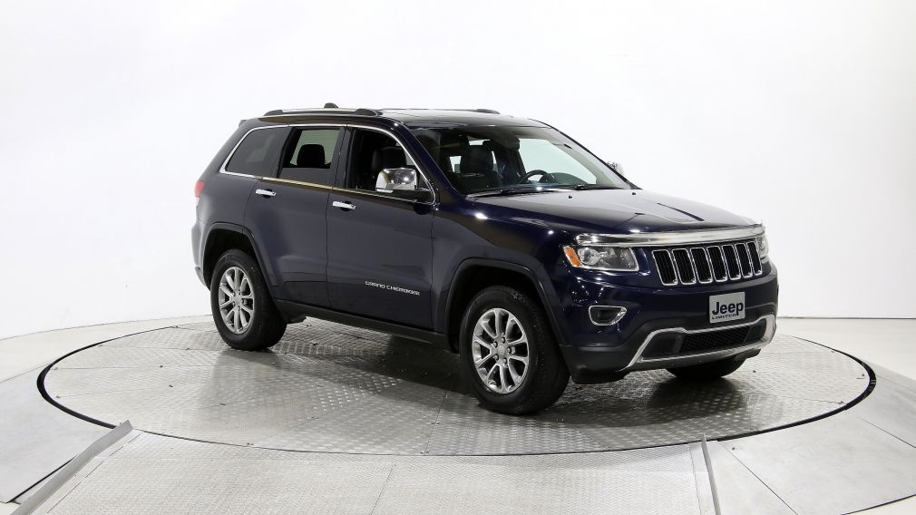 2014 Jeep Grand Cherokee LIMITED 4X4 A/C TOIT CUIR MAGS #0