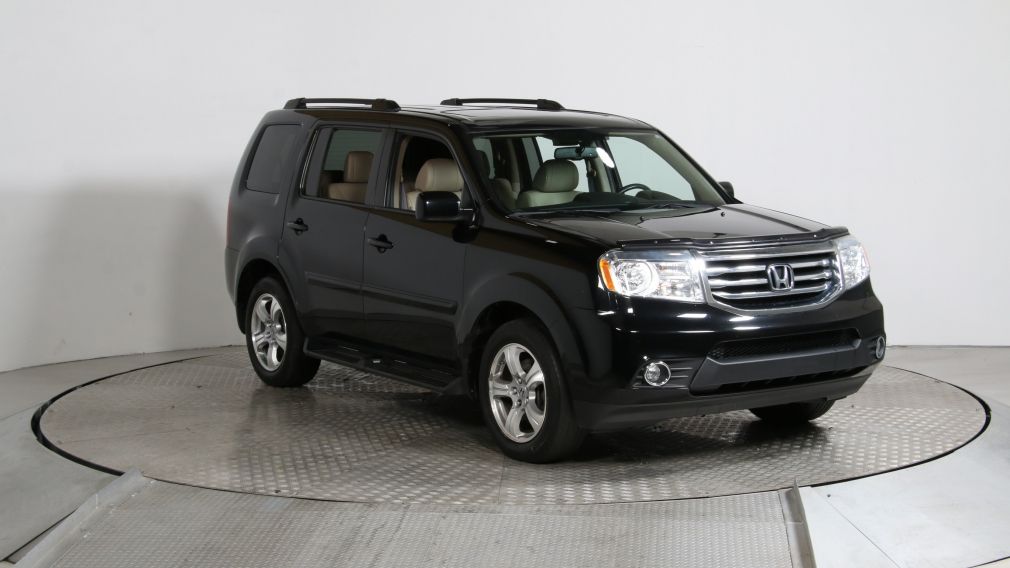 2013 Honda Pilot EX-L 4WD CUIR TOIT MAGS 7 Passagers #0