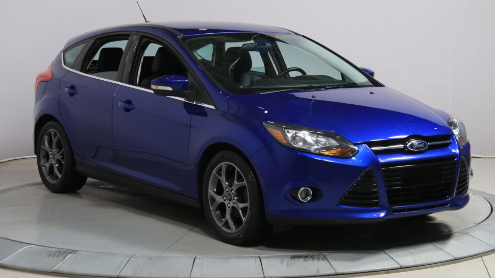 2013 Ford Focus HATCHBACK TITANIUM A/C CUIR CAMÉRA DE RECUL #0