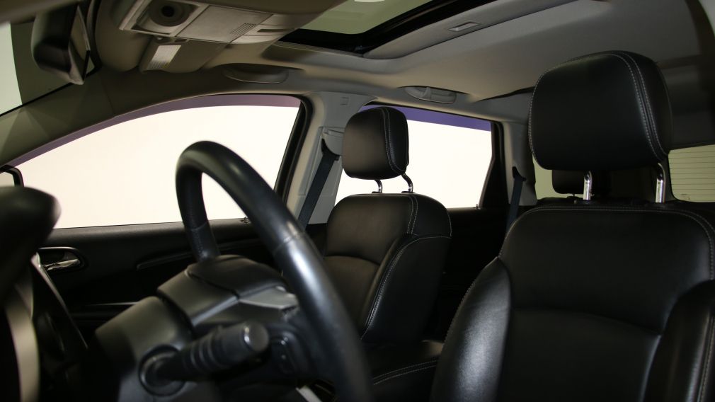 2013 Dodge Journey R/T AWD AUTO CUIR TOIT MAGS CHROME NAV #9