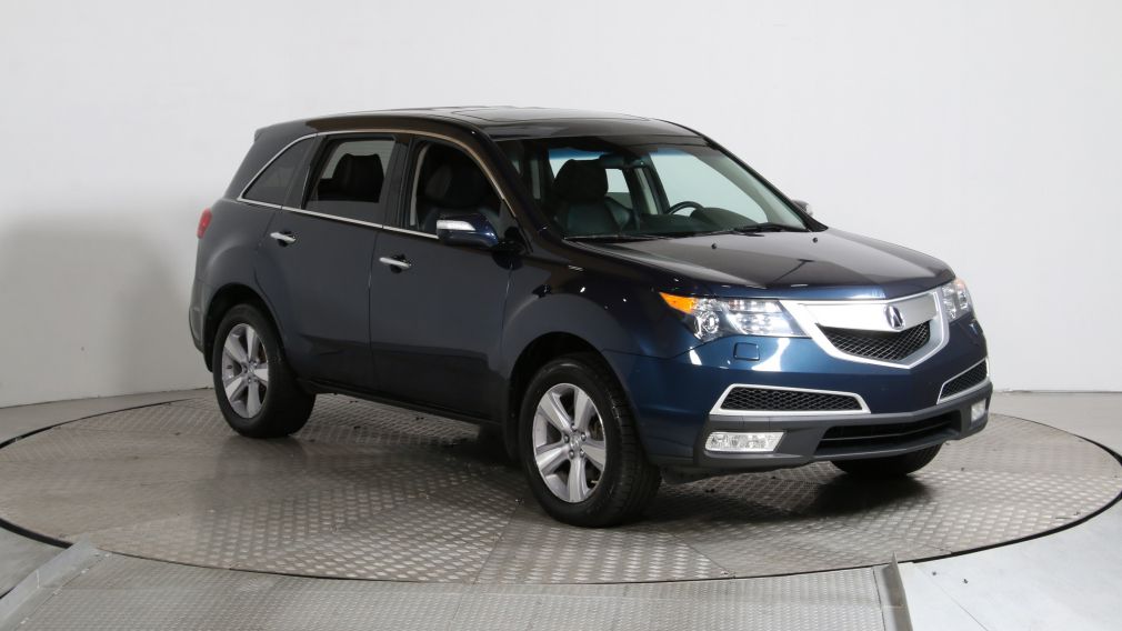 2013 Acura MDX AWD 7 PASSAGERS DVD CUIR TOIT MAGS NAV #0