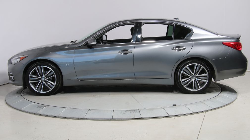 2015 Infiniti Q50 4dr Sdn AWD A/C CUIR TOIT MAGS BLUETHOOT #5