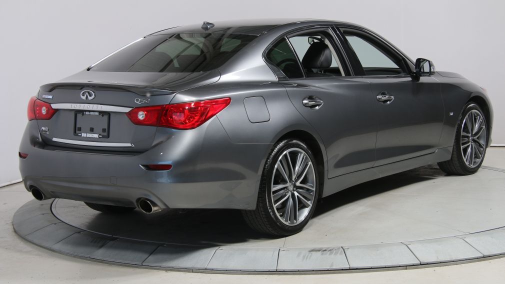 2015 Infiniti Q50 4dr Sdn AWD A/C CUIR TOIT MAGS BLUETHOOT #2