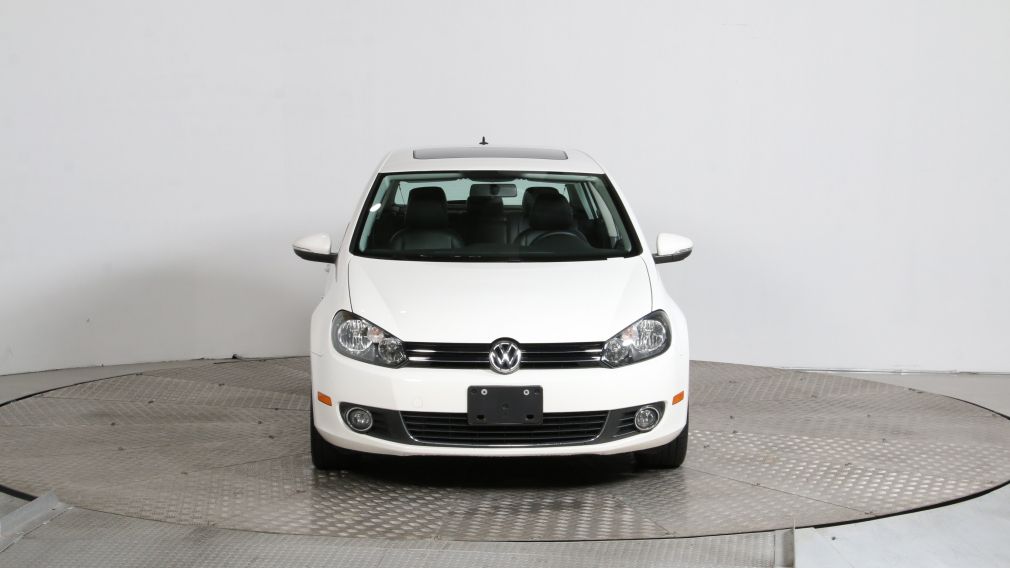 2013 Volkswagen Golf Wolfsburg Edition AUTO A/C CUIR TOIT MAGS #2