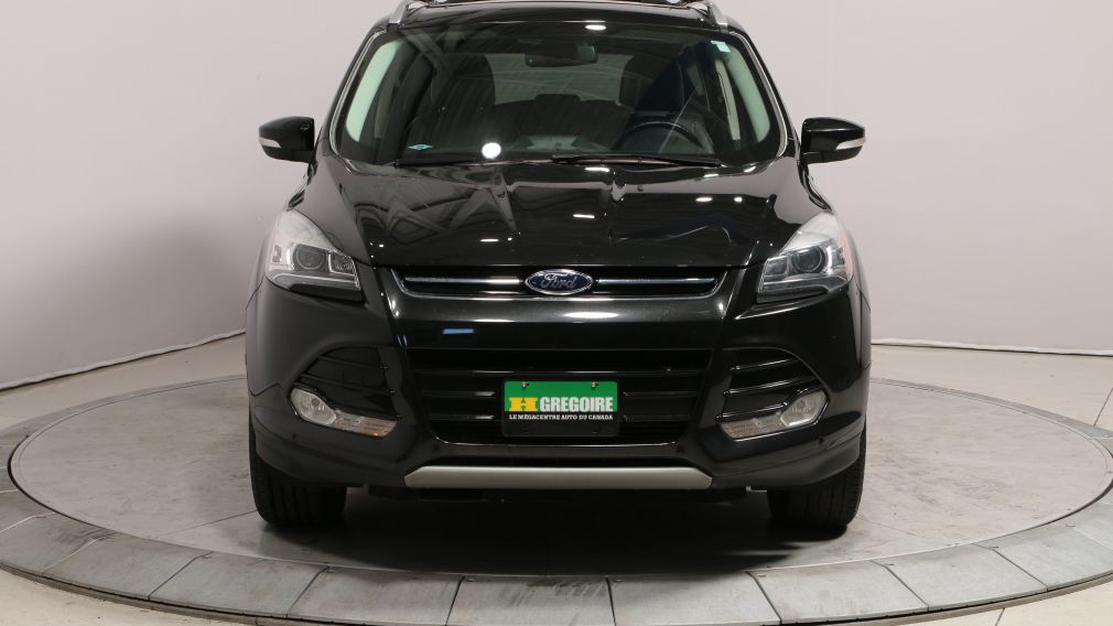 2014 Ford Escape Titanium 4x4 Navi Cuir Toit Demarreur Bluetooth US #2