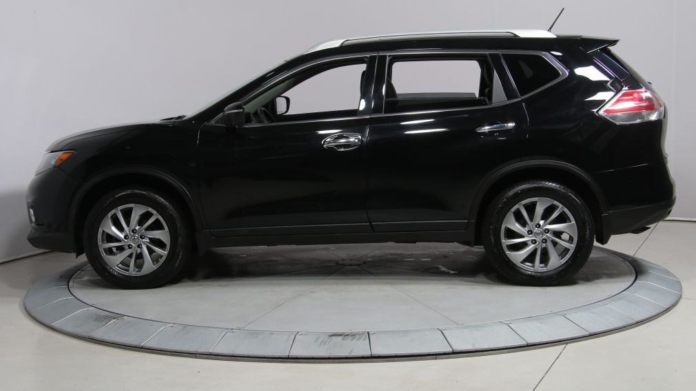 2015 Nissan Rogue SL AWD CUIR TOIT PANO NAVIGATION CAMÉRA 360 Degrés #4