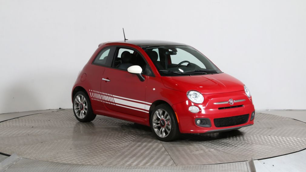 2014 Fiat 500 SPORT A/C GR ÉLECT TOIT OUVRANT MAGS BLUETHOOT #0