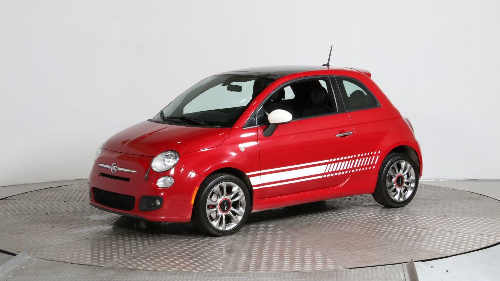 2014 Fiat 500 SPORT A/C GR ÉLECT TOIT OUVRANT MAGS BLUETHOOT #2