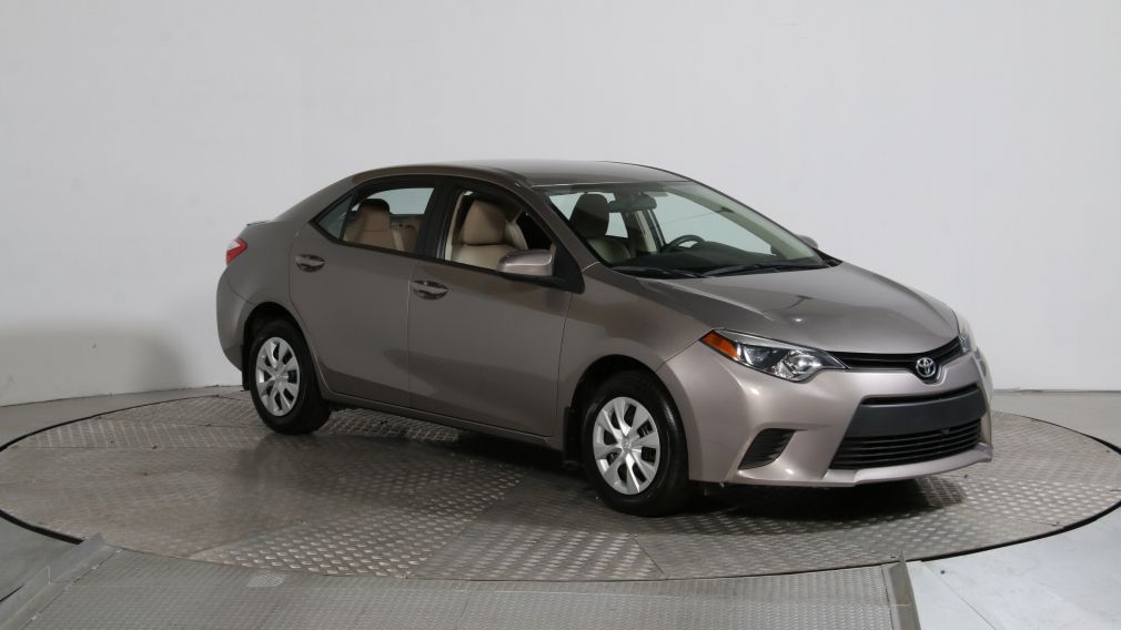 2014 Toyota Corolla LE ECO AUTO A/C GR ELECT CAMÉRA DE RECUL #0