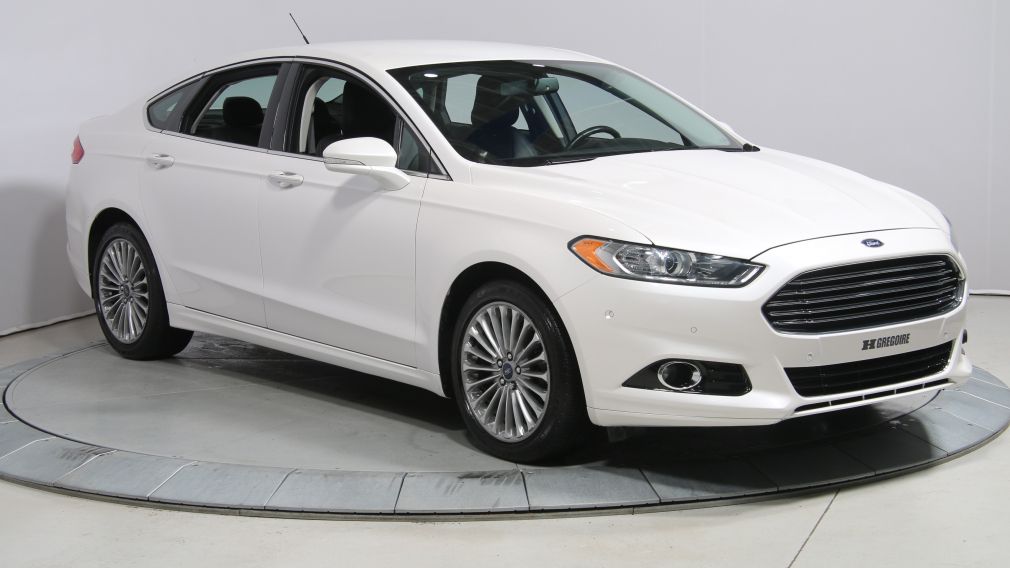 2013 Ford Fusion TITANIUM A/C BLUETOOTH NAV CUIR MAGS #0