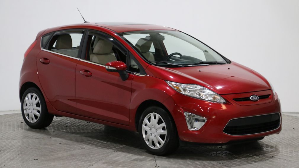 2011 Ford Fiesta SES AUTO A/C CUIR TOIT BAS KILO #0