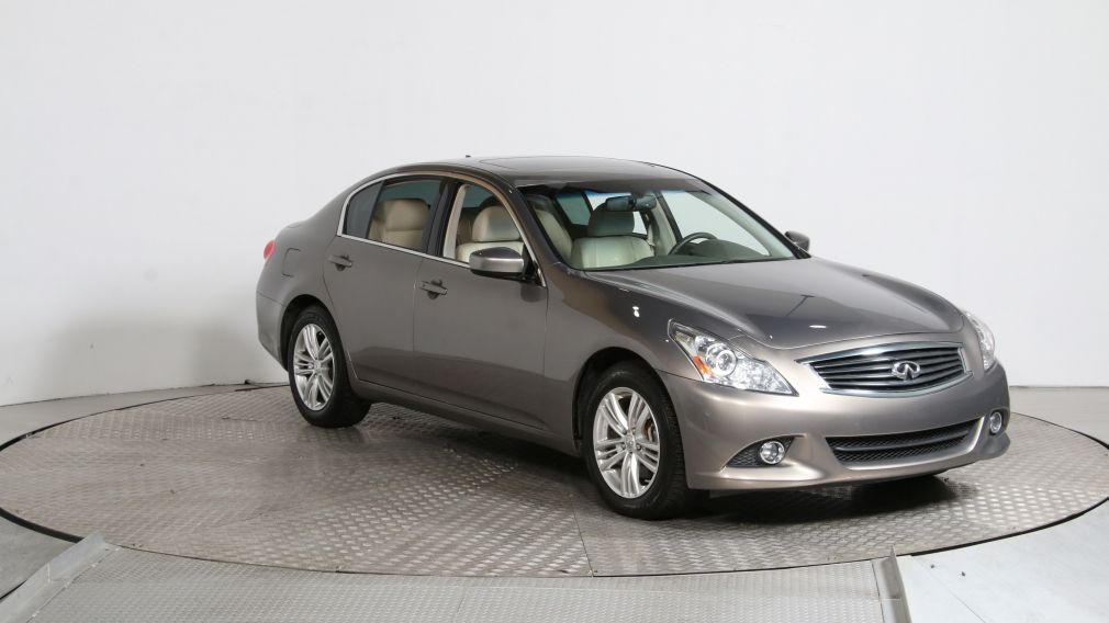 2011 Infiniti G37 X AWD CUIR TOIT MAGS CAMÉRA DE RECUL #0