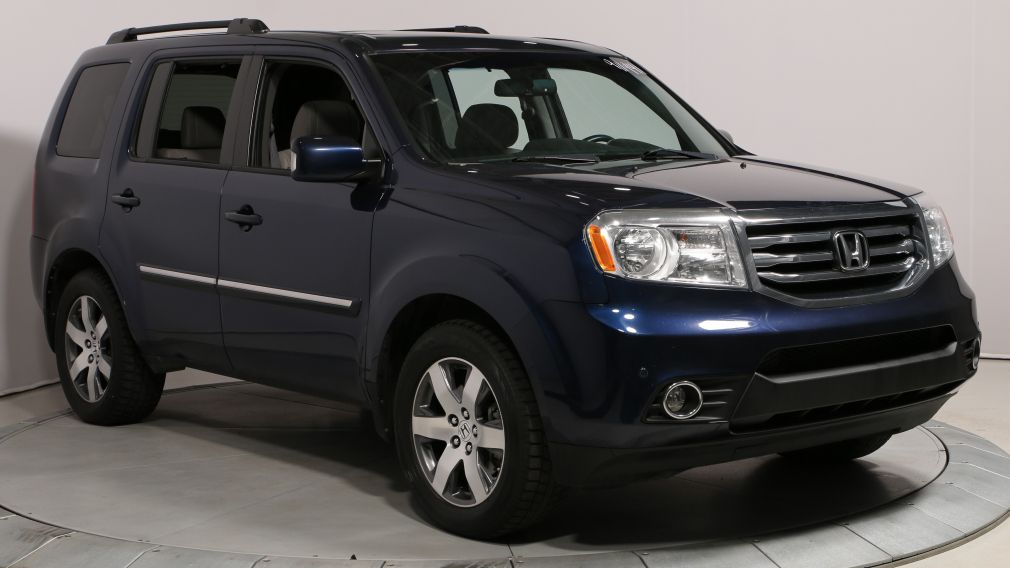 2015 Honda Pilot Touring 4WD CUIR TOIT NAV DVD MAGS 8PASSAGERS #0