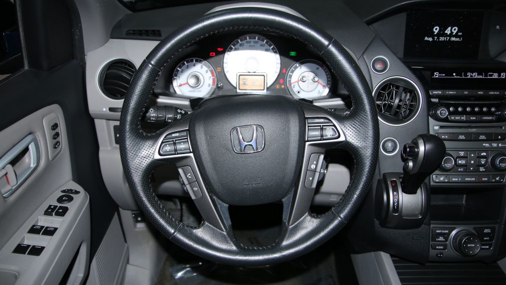 2015 Honda Pilot Touring 4WD CUIR TOIT NAV DVD MAGS 8PASSAGERS #16