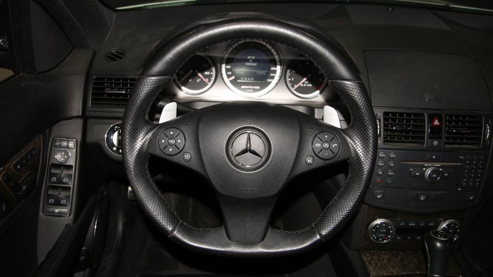 2009 Mercedes Benz C63 6.3L AMG , TOIT PANORAMIQUE, CUIRE, NAV, MAGS #15