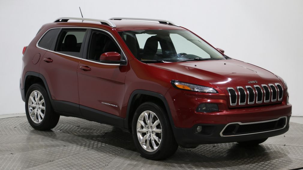 2015 Jeep Cherokee Limited AWD CUIR MAGS CAM DE RECULE NAV #0