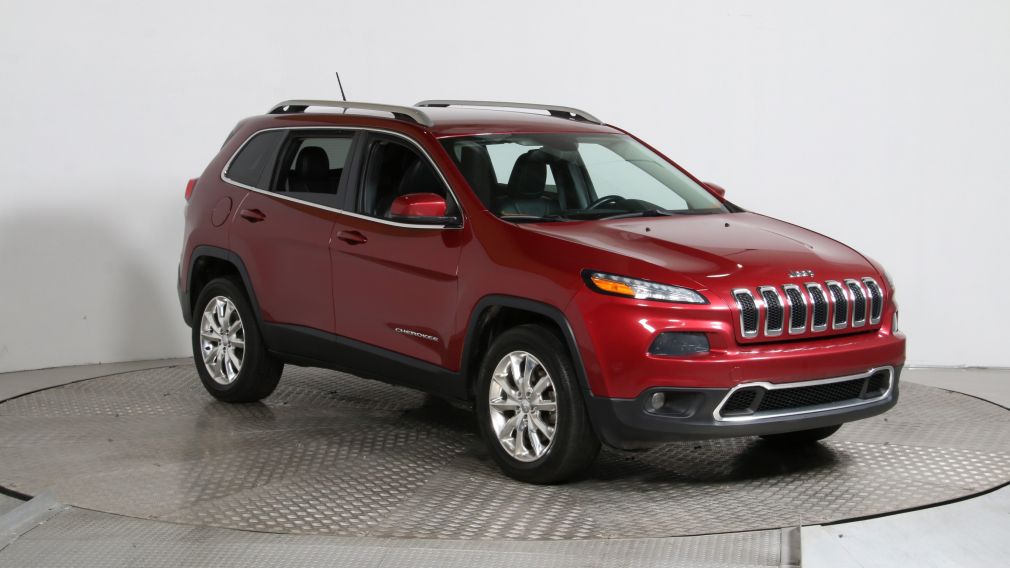 2015 Jeep Cherokee Limited AWD CUIR MAGS CAM DE RECULE NAV #2