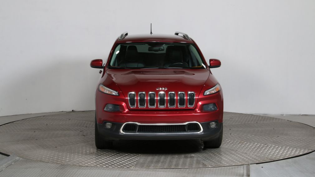 2015 Jeep Cherokee Limited AWD CUIR MAGS CAM DE RECULE NAV #3