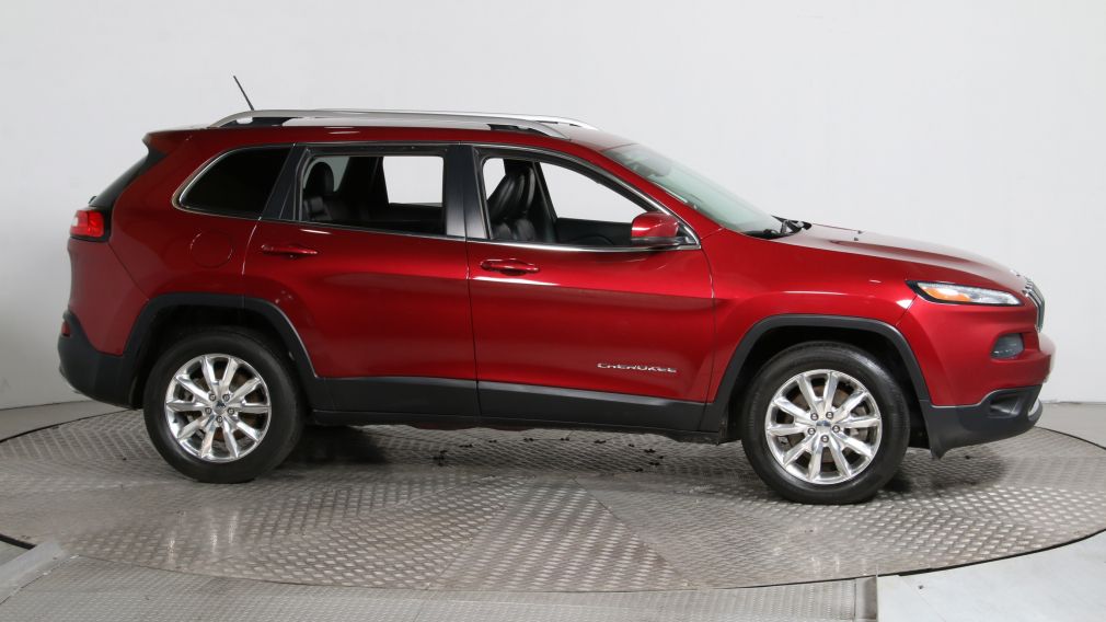 2015 Jeep Cherokee Limited AWD CUIR MAGS CAM DE RECULE NAV #9