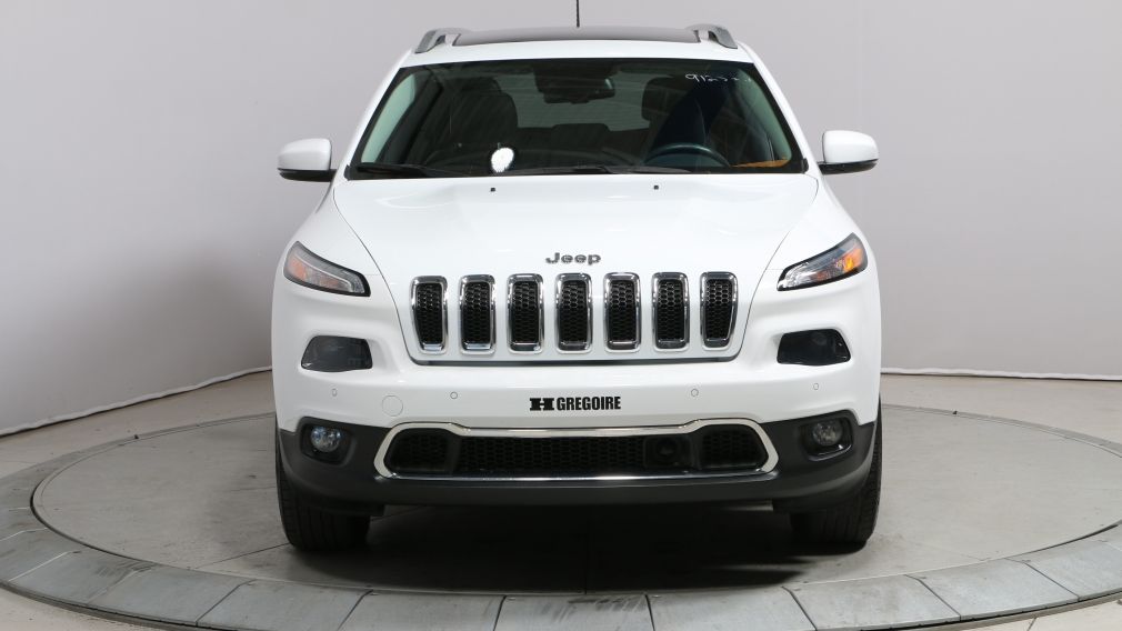 2014 Jeep Cherokee LIMITED 4X4 A/C TOIT CUIR NAV #2