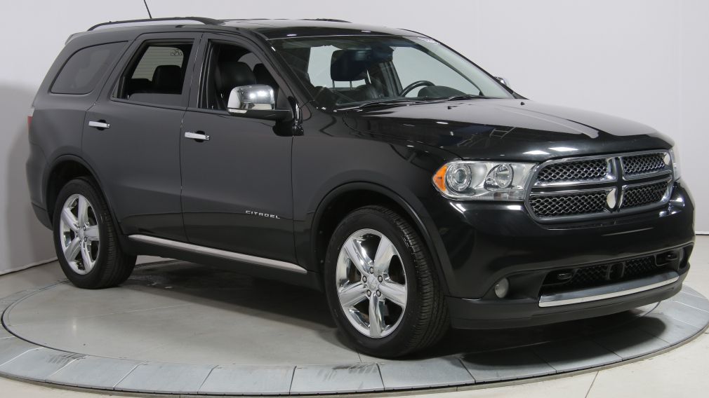 2011 Dodge Durango Citadel 7 PASSAGERS AWD CUIR TOIT MAGS #0