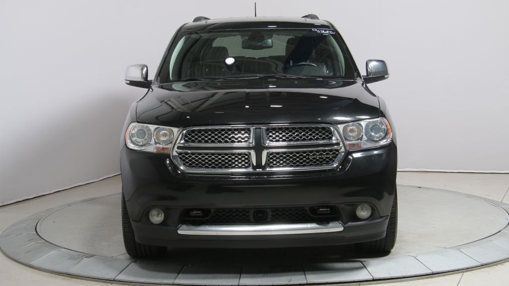 2011 Dodge Durango Citadel 7 PASSAGERS AWD CUIR TOIT MAGS #2