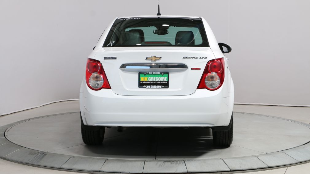 2012 Chevrolet Sonic LTZ  TURBO A/C CUIR TOIT MAGS BLUETHOOT #6