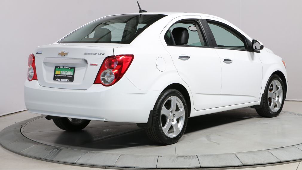 2012 Chevrolet Sonic LTZ  TURBO A/C CUIR TOIT MAGS BLUETHOOT #7