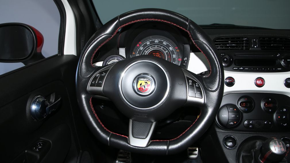 2013 Fiat 500 ABARTH A/C CUIR BLUETOOTH MAGS #13