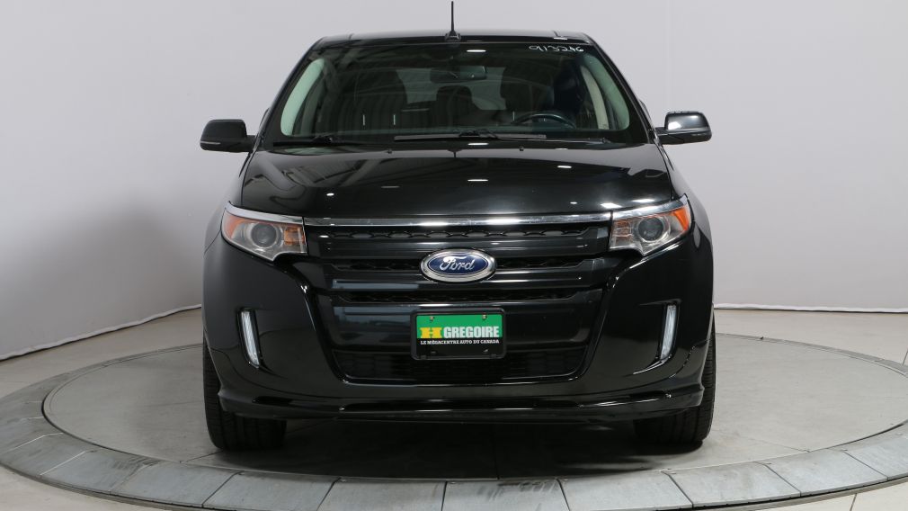 2013 Ford EDGE SPORT AWD A/C TOIT CUIR NAV MAGS #2