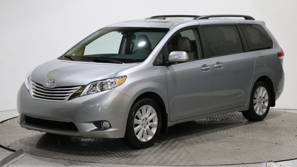 2013 Toyota Sienna XLE AWD CUIR TOIT NAV MAGS 7 PASSAGERS #3
