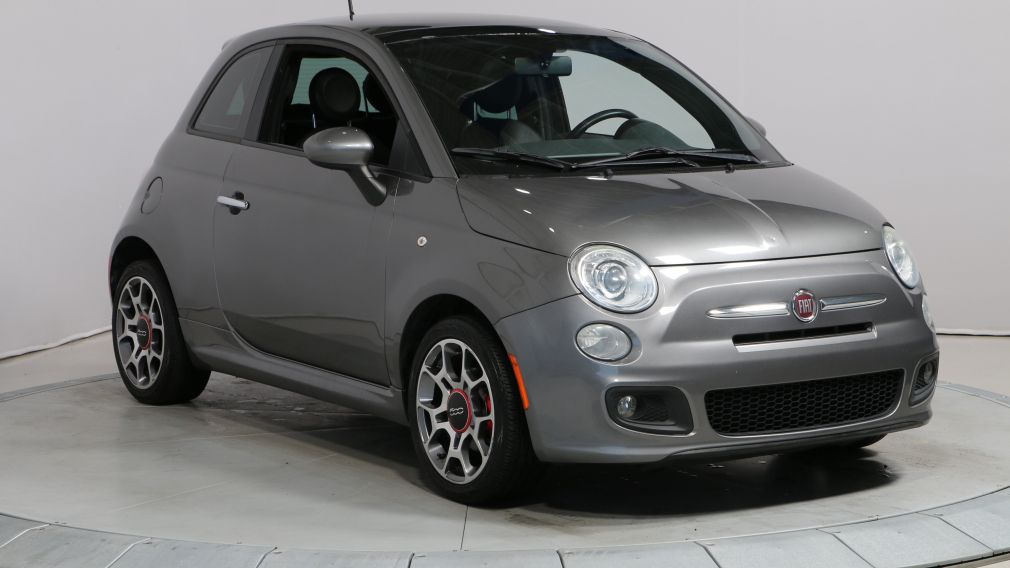 2012 Fiat 500 SPORT AUTO A/C CUIR TOIT MAGS #0